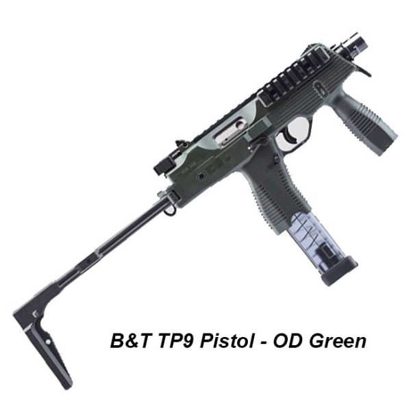 B&Amp;T Tp9 Pistol  Od Green, Bt30105Nusod, 840225705720, For Sale, In Stock, On Sale