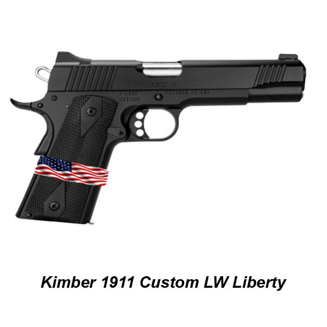 Kimber 1911 Custom Lw Liberty, .45Acp, 9Mm, For Sale, In Stock, On Salle
