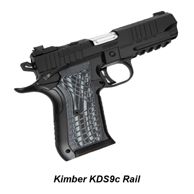 Kimber Kds9C Rail, 15Rd/19Rd, 3100014, 669278310145, For Sale, In Stock, On Sale