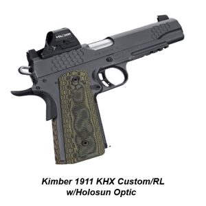Kimber 1911 KHX Custom/RL w/Holosun Optic, for Sale, in Stock, on Sale