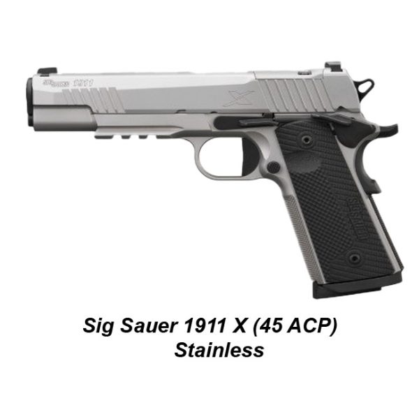 Sig Sauer 1911 X (45 Acp), Stainless, 1911Xr45Ss, 798681695362, For Sale, In Stock, On Sale